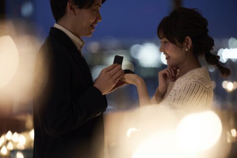 ラピスアジュールで最高のプロポーズ